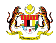Coat of arms of Malaysia extracted from the prescribed certificate source